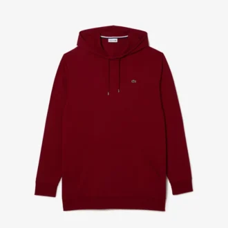 T-shirt à capuche pour homme, coupe longue