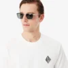 T-shirt coupe classique avec badge imposant
