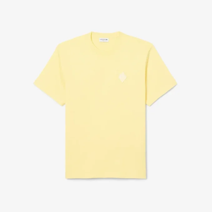 T-shirt coupe classique avec badge imposant