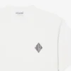 T-shirt coupe classique avec badge imposant