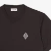 T-shirt coupe classique avec badge imposant
