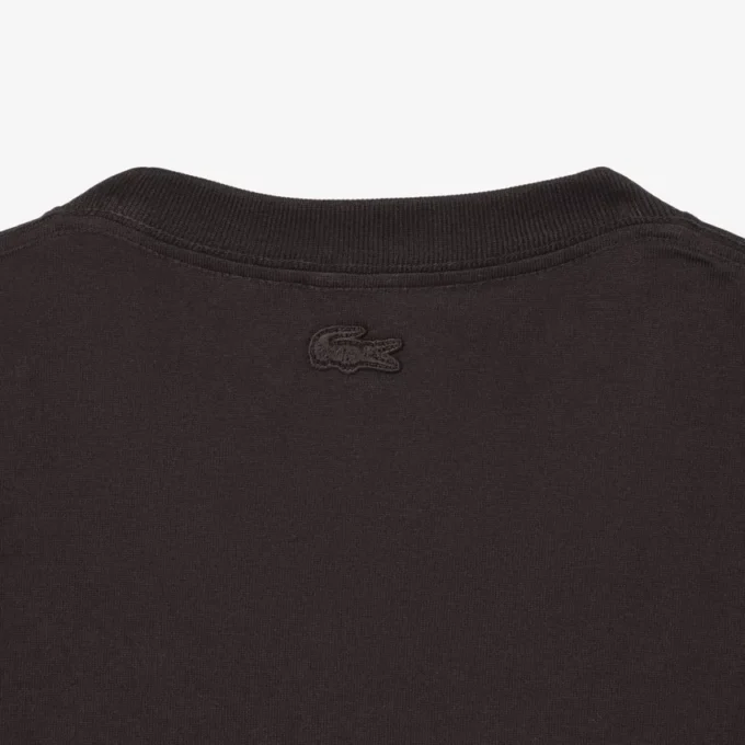 T-shirt coupe classique avec badge imposant
