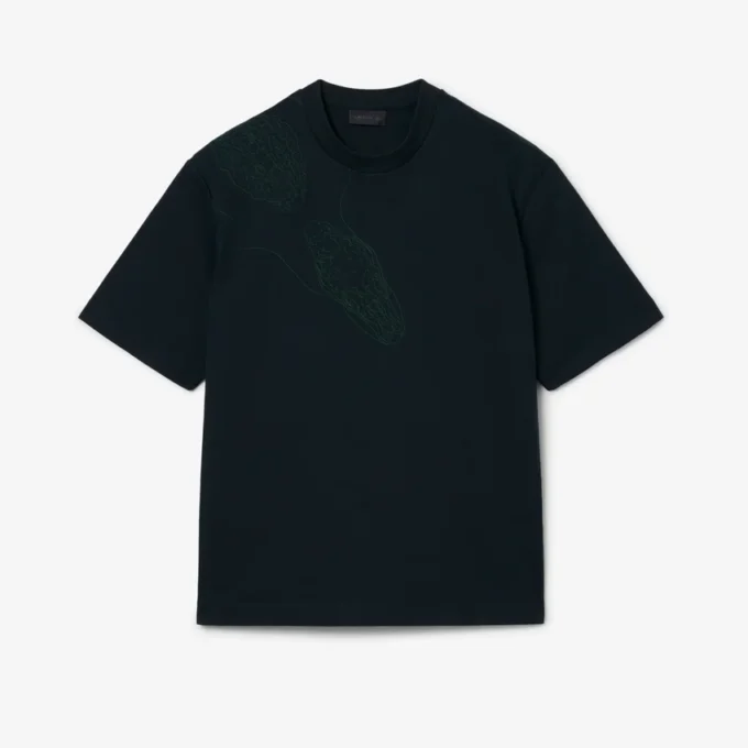 T-shirt Crocodile brodé Runway T-shirt Crocodile brodé Runway