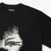 T-shirt de sport Crocodile pour homme, coupe longue T-shirt de sport Crocodile pour homme, coupe longue