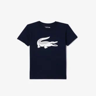 T-shirt de tennis technique en coton oversize pour enfant