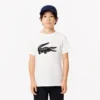 T-shirt de tennis technique en coton oversize pour enfant T-shirt de tennis technique en coton oversize pour enfant