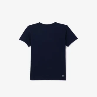 T-shirt de tennis technique en coton oversize pour enfant