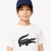 T-shirt de tennis technique en coton oversize pour enfant T-shirt de tennis technique en coton oversize pour enfant