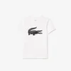 T-shirt de tennis technique en coton oversize pour enfant T-shirt de tennis technique en coton oversize pour enfant