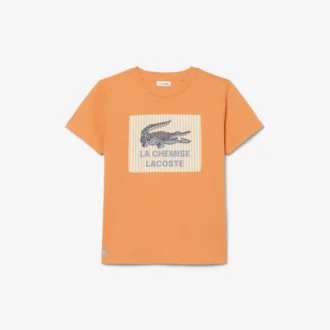T-shirt en coton avec écusson