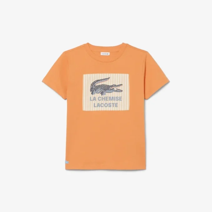 T-shirt en coton avec écusson T-shirt en coton avec écusson
