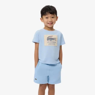 T-shirt en coton avec écusson
