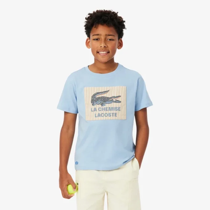 T-shirt en coton avec écusson T-shirt en coton avec écusson