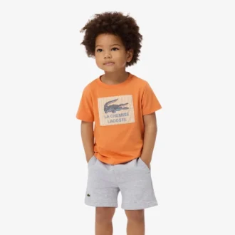 T-shirt en coton avec écusson