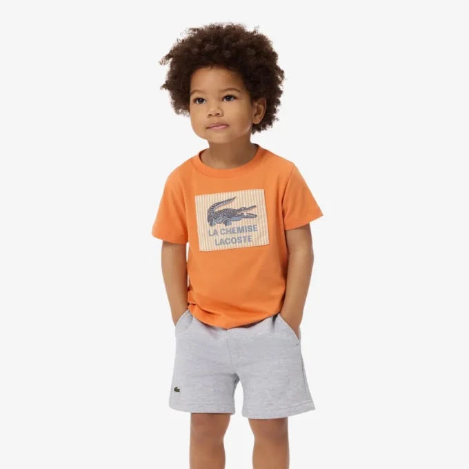 T-shirt en coton avec écusson T-shirt en coton avec écusson