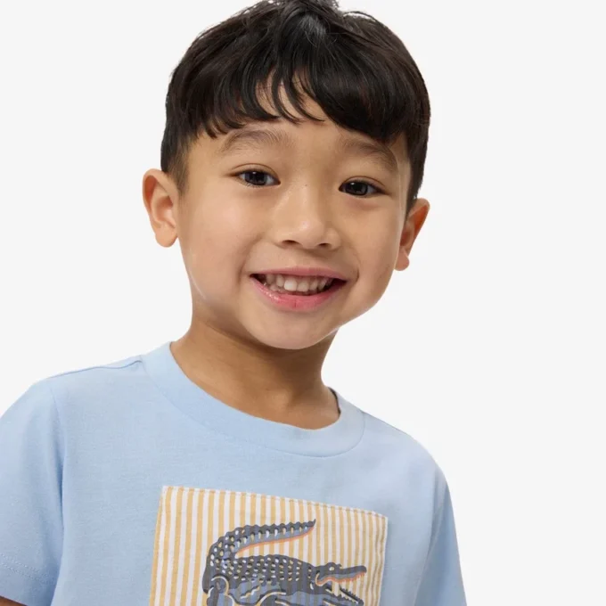 T-shirt en coton avec écusson T-shirt en coton avec écusson