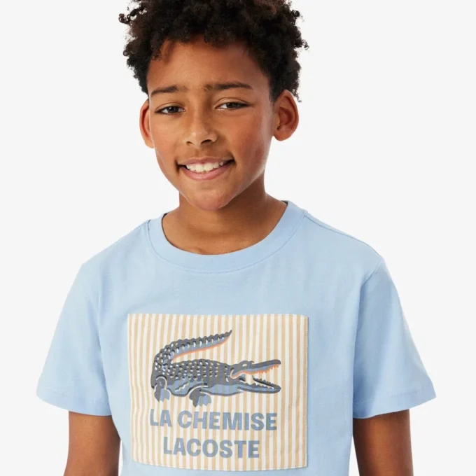 T-shirt en coton avec écusson T-shirt en coton avec écusson