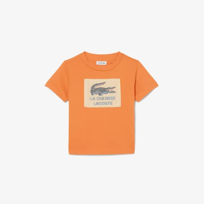 T-shirt en coton avec écusson T-shirt en coton avec écusson
