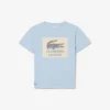 T-shirt en coton avec écusson T-shirt en coton avec écusson