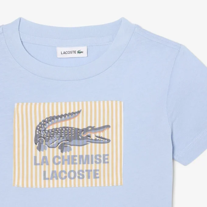 T-shirt en coton avec écusson T-shirt en coton avec écusson