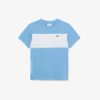 T-shirt en coton à blocs de couleur T-shirt en coton à blocs de couleur
