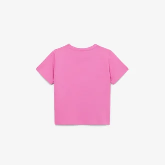 T-shirt en coton brodé
