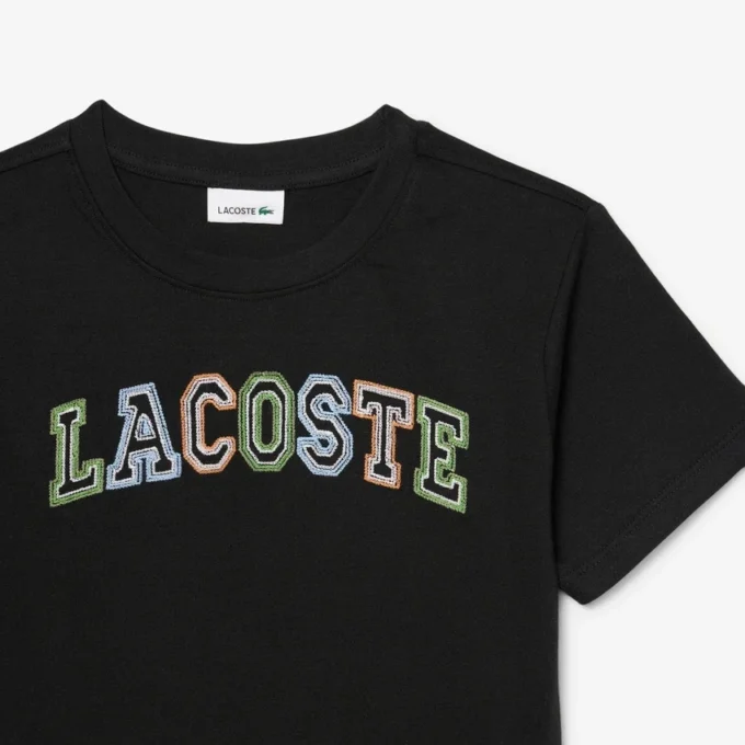 T-shirt en coton brodé T-shirt en coton brodé