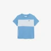T-shirt en coton color block T-shirt en coton color block
