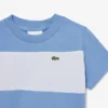 T-shirt en coton color block T-shirt en coton color block
