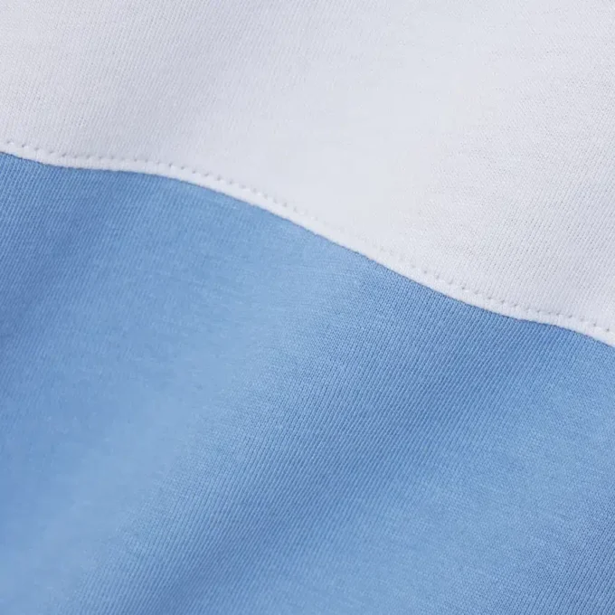 T-shirt en coton color block T-shirt en coton color block