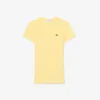 T-shirt en coton côtelé coupe slim pour femme T-shirt en coton côtelé coupe slim pour femme