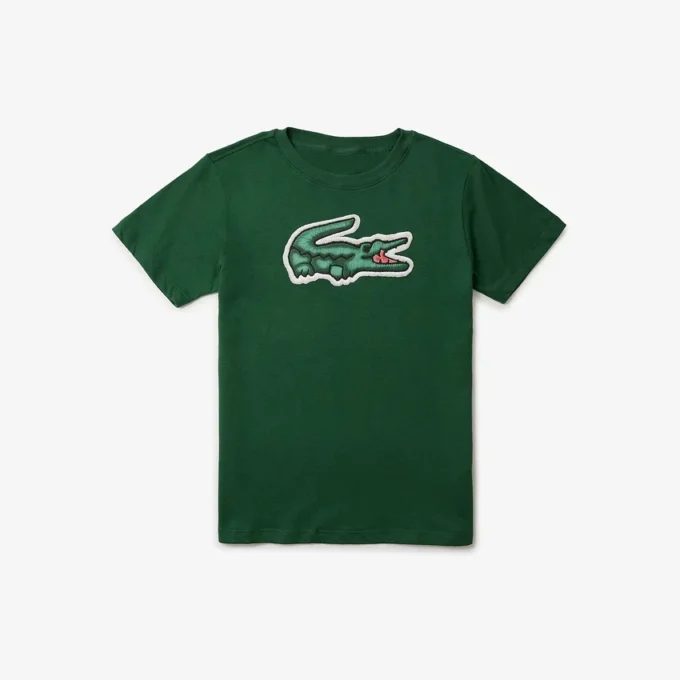 T-shirt en coton imprimé