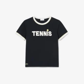T-shirt en coton imprimé