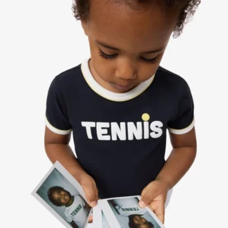 T-shirt en coton imprimé