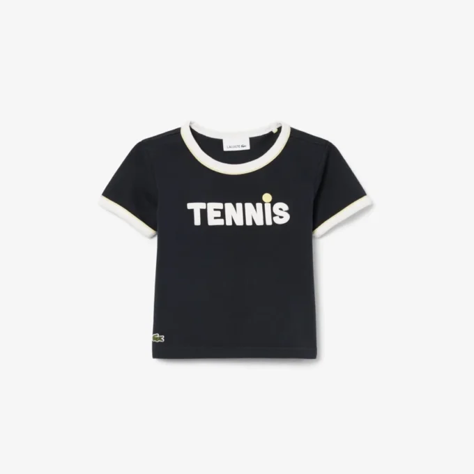 T-shirt en coton imprimé