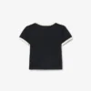 T-shirt en coton imprimé