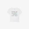 T-shirt en coton imprimé crocodile T-shirt en coton imprimé crocodile