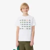 T-shirt en coton imprimé crocodile T-shirt en coton imprimé crocodile