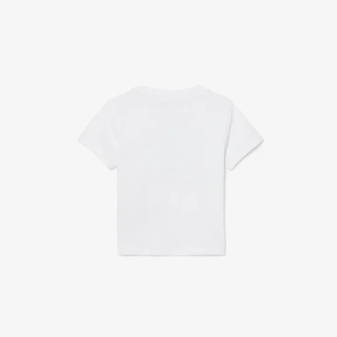 T-shirt en coton imprimé crocodile T-shirt en coton imprimé crocodile