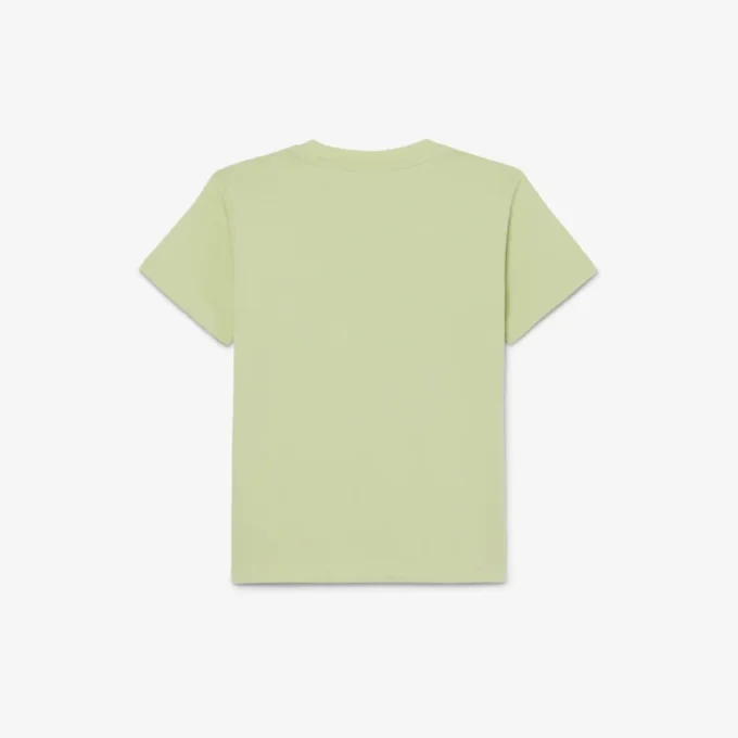 T-shirt en coton imprimé crocodile T-shirt en coton imprimé crocodile