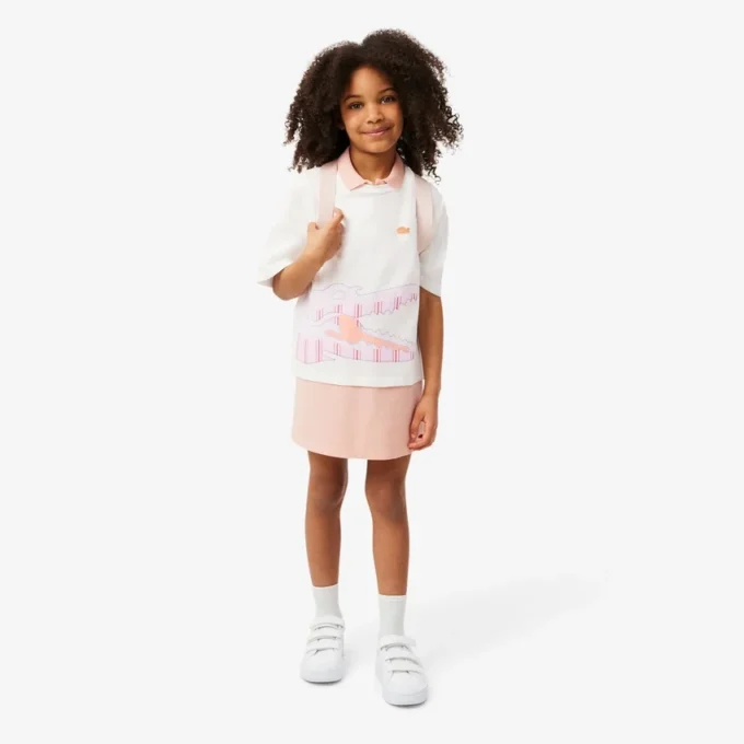 T-shirt en coton imprimé crocodile T-shirt en coton imprimé crocodile