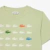 T-shirt en coton imprimé crocodile T-shirt en coton imprimé crocodile