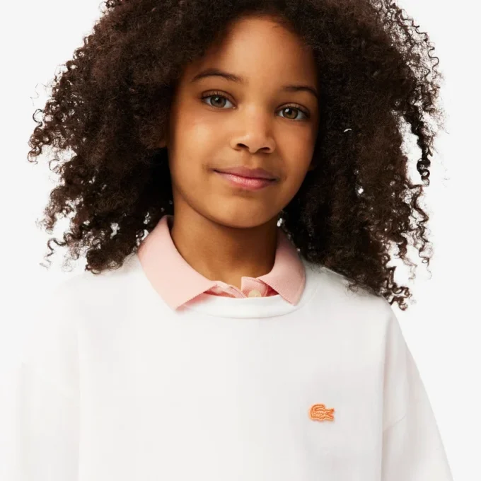 T-shirt en coton imprimé crocodile T-shirt en coton imprimé crocodile