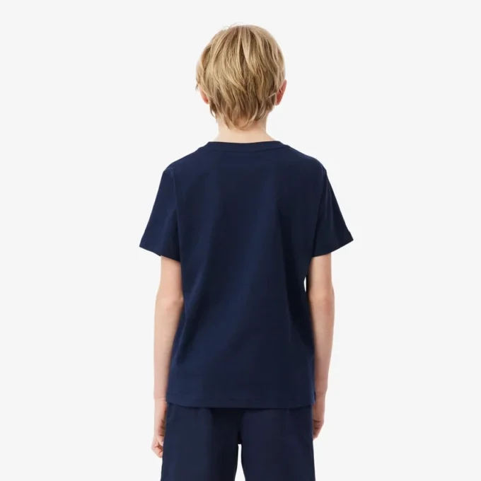 T-shirt en coton imprimé crocodile T-shirt en coton imprimé crocodile