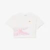 T-shirt en coton imprimé crocodile T-shirt en coton imprimé crocodile