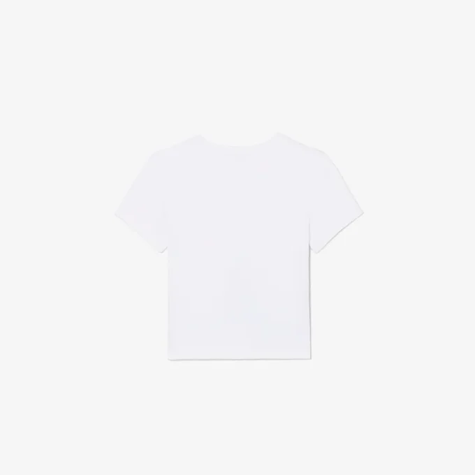 T-shirt en coton imprimé crocodile T-shirt en coton imprimé crocodile