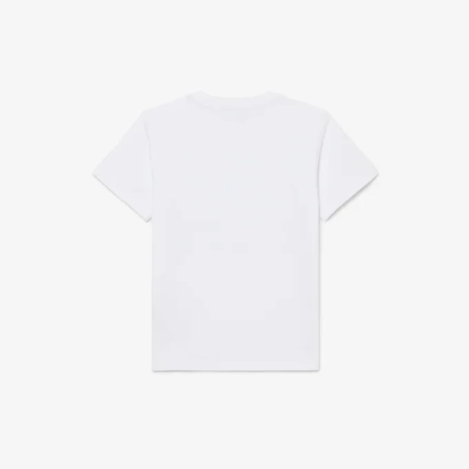 T-shirt en coton imprimé crocodile T-shirt en coton imprimé crocodile