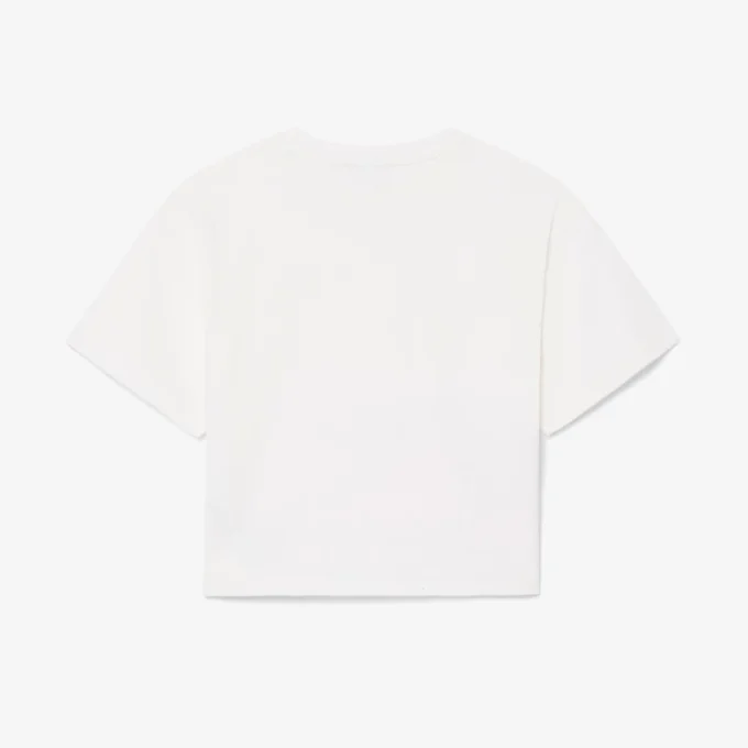 T-shirt en coton imprimé crocodile T-shirt en coton imprimé crocodile