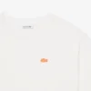 T-shirt en coton imprimé crocodile T-shirt en coton imprimé crocodile