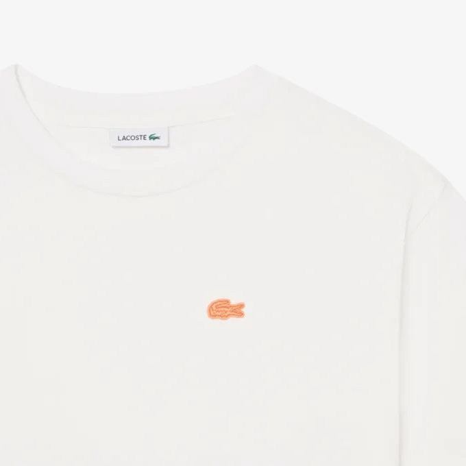 T-shirt en coton imprimé crocodile T-shirt en coton imprimé crocodile